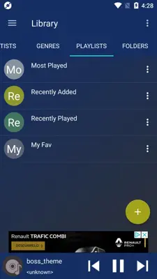 MP3 Music Player android App screenshot 3